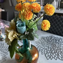 Floral Display W Lights 