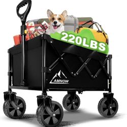 Collapsible Wagon Cart with Wheels