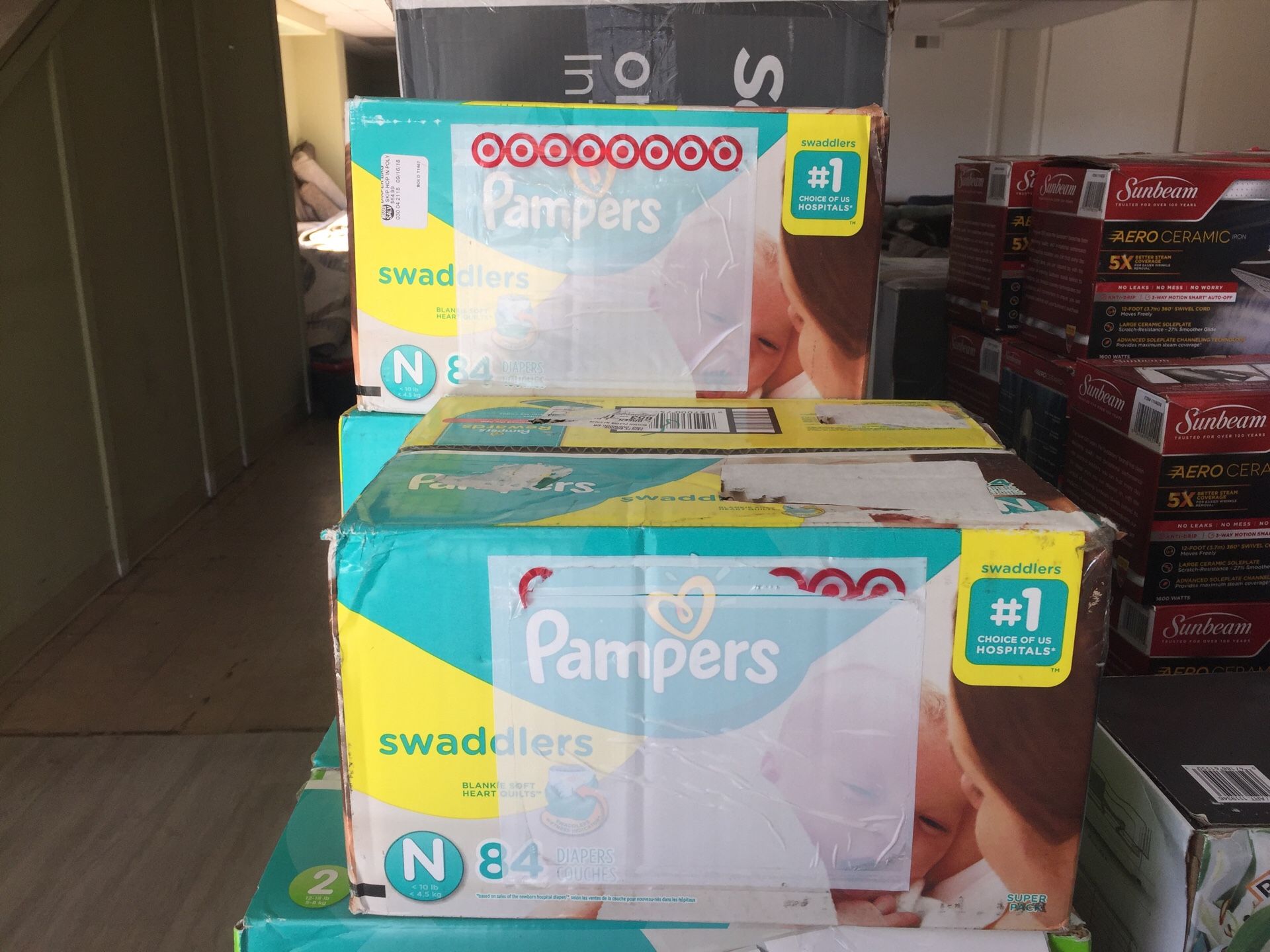 Pampers#1 <10lb
