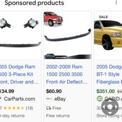 Dodge RAM 2500 Front Líp , NEW / CHECK THE PICTURES 