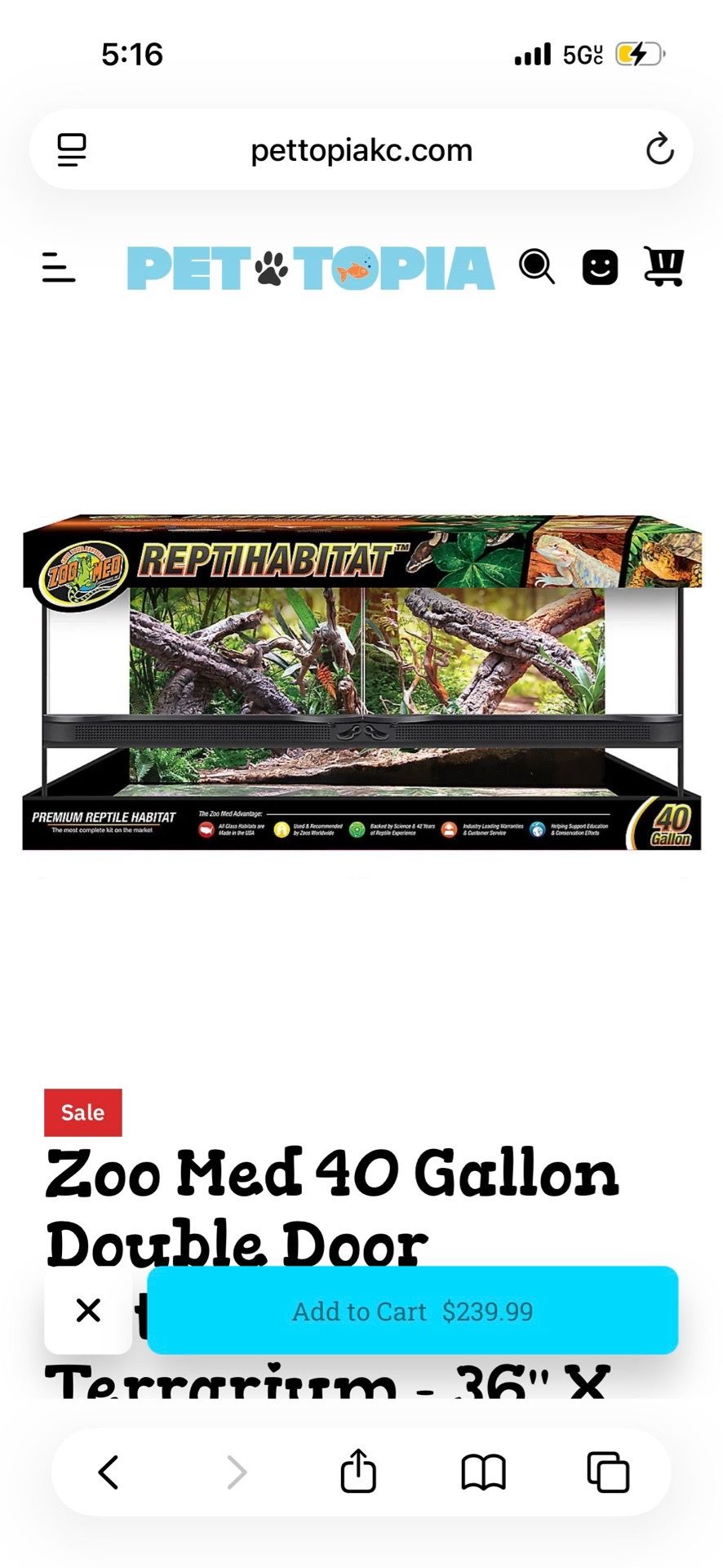 Snake enclosure