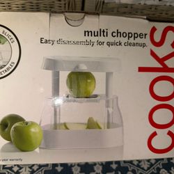 Cooks Multi Chopper Apples Slice Dice Corer 