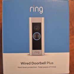 RING WIRED DOORBELL PLUS