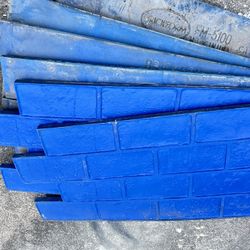 Brick form concrete stamps