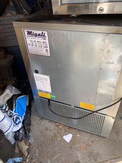 A mini fridge