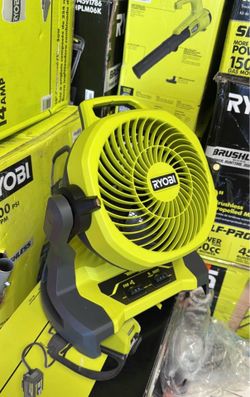 Ryobi 18v cordless bucket misting fan tool only