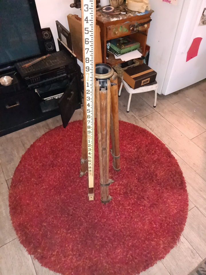 Dietzgen surveyors tripod and field ruler
