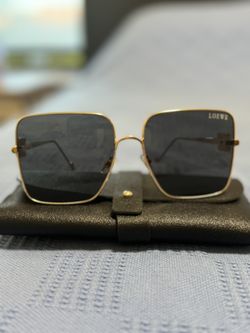 Loewe Gold Sunglasses Grey lens 