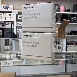 Tamron 11-20mm F2.8 (Sony E/ Fujifilm X) (Ends 11/3) 