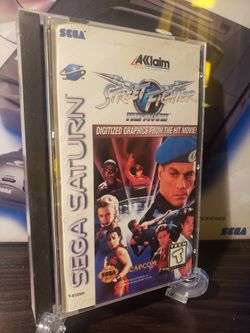 Street Fighter The Movie Sega Saturn