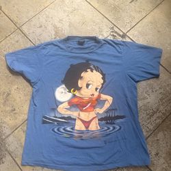 Vintage nautigirl Betty boop