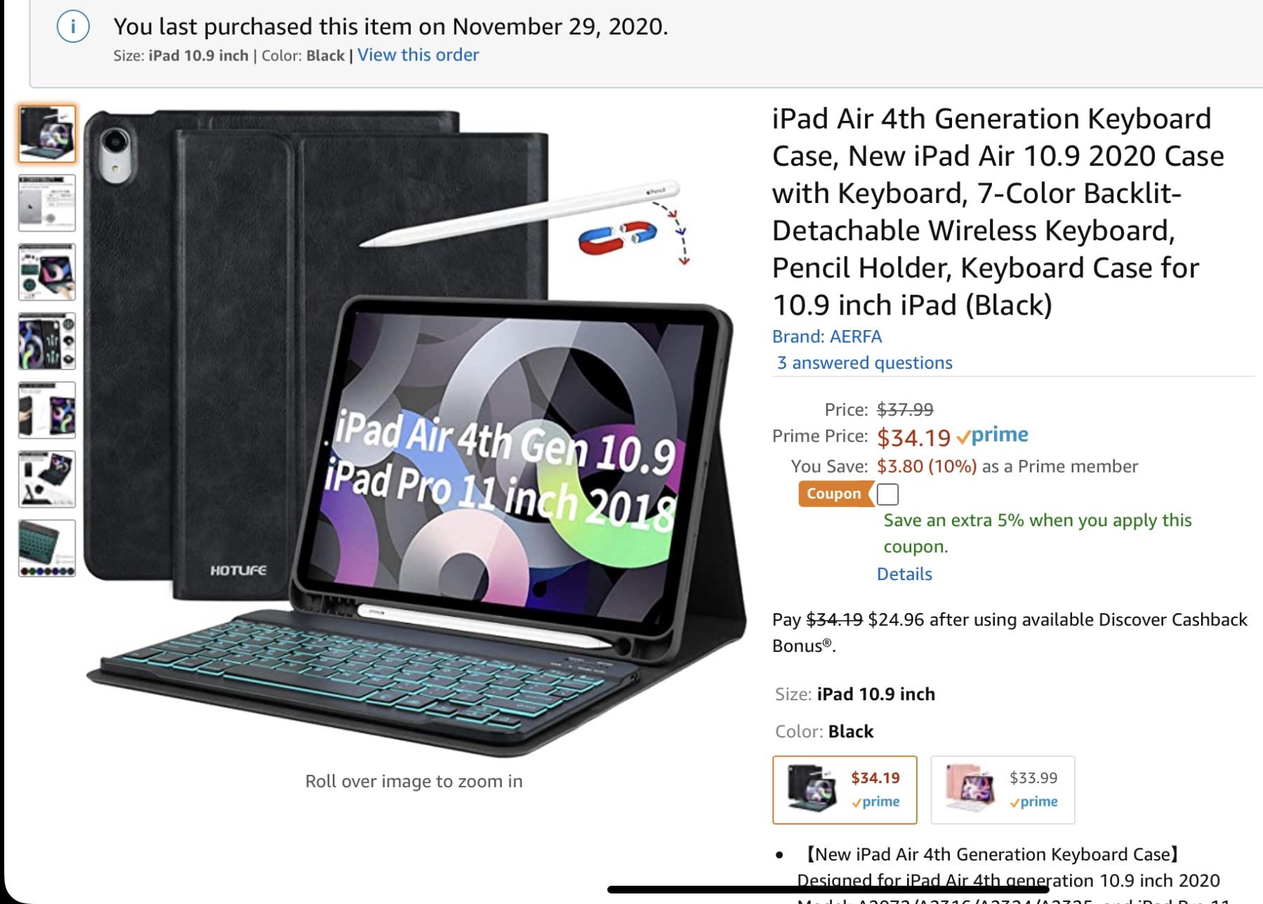 Apple iPad Air4 Case