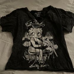  XL Betty Boop Crop Top 