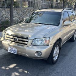 2006 TOYOTA HIGHLANDER LIMITED 3rd ROW SEAT