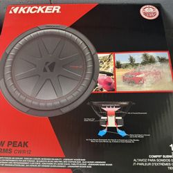 2 12” kicker comp r new in box 