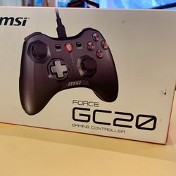 MSI AC Force GC20 GAMING Controller Wired 2m USB PC Android devices PS3