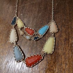 BEAUTIFUL COLORED NECKLACE!