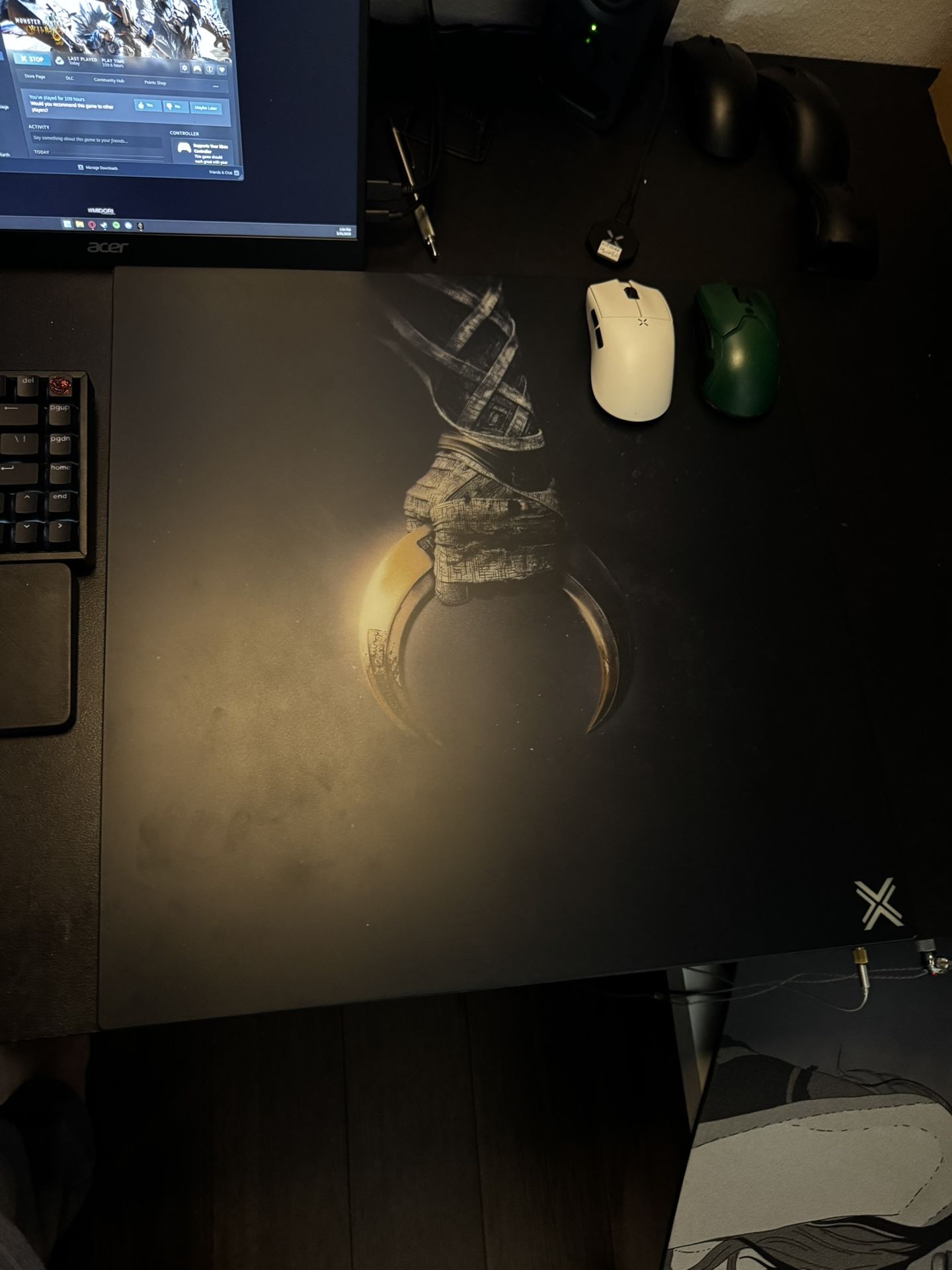Glass/Ceramic Gaming Mouse Pad