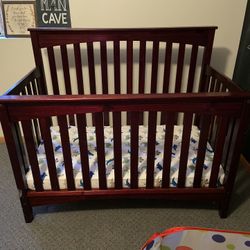 Baby Crib And Mattress