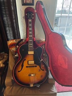 Guitar and case
