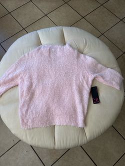 Pink Fuzzy Sweater