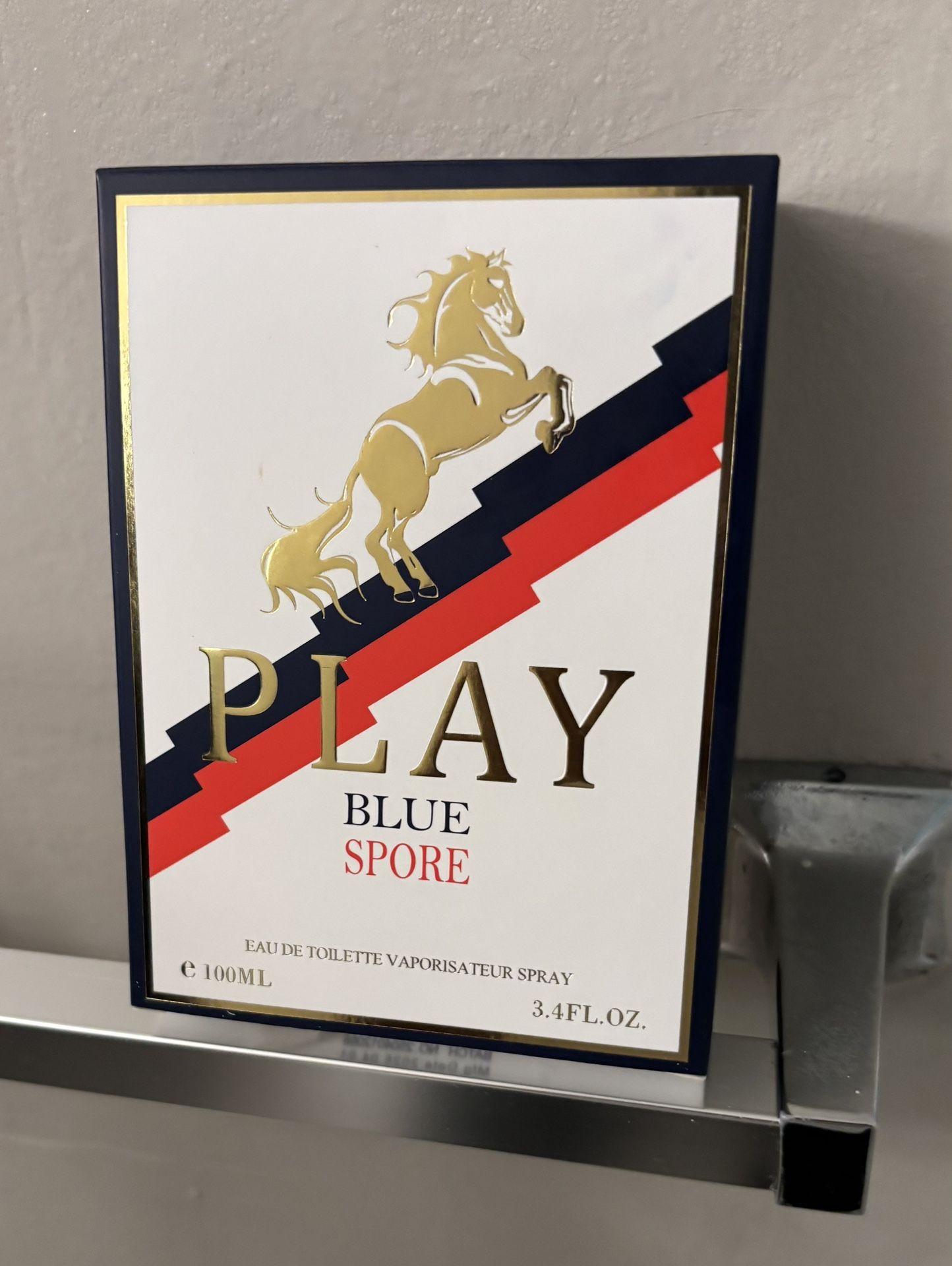 POLO BLUE & spore 4.2 oz EDT Spray for Men,