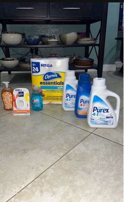 Purex Detergent, Charmin, Glade, Softsoap, Gain