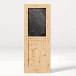 Blackboard Interior Dutch Door Easy-To-Clean Surface 