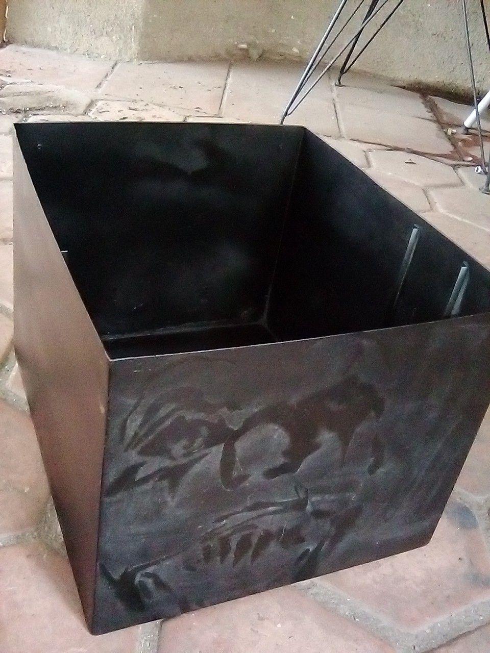Sheet metal Storage box
