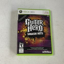 Xbox 360 Guitar Hero Smash Hits Game 