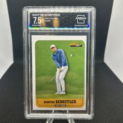 2022 Sports Illustrated for Kids Scottie Scheffler #1026 – Arena Club Graded 7.5
