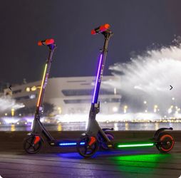 K1MAX 150W Kids Foldable Electric E Scooter 10mph Adjustable Handlebar ebike LED lights