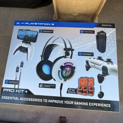 PlayStation 5 PS5 RGB Headset Bionik Pro Kit +
