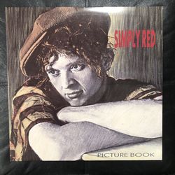 Simply Red - Picture Book Vinyl LP - 1985 First Press - EX Elektra 60452-1