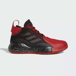 Adidas D Rose (contact info removed) Scarlet Core Black Mens Size 9.5 FW8656 Basketball Shoes New without box
