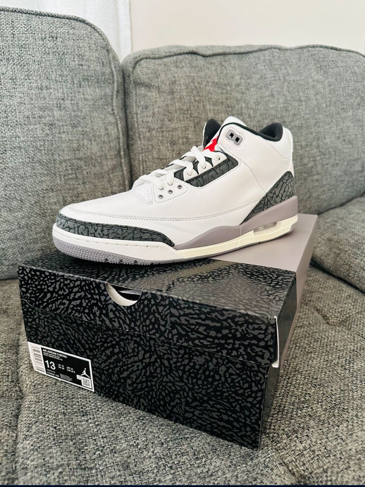 Jordan 3 Retro - Men’s Size 13