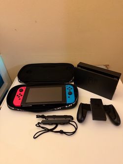 Nintendo Switch Bundle – Joy-Cons, Dock & Case