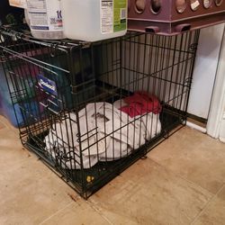 Dog Crate, H-1 1/2. W- 1 1/2  L-  2 FT