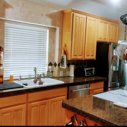 Kitchen island lighting Set Also Holds Pots And Pans