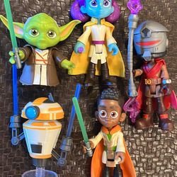 Star Wars: Young Jedi Adventures Kai Brightstar and Yoda Preschool Kids Toy