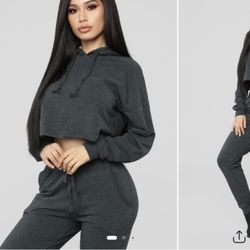 Fashion Nova Crop Hoodie