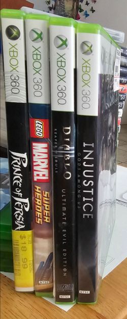 4 Xbox 360 Games Bundle