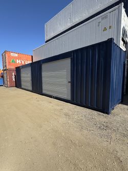 40ft w/ two roll up doors 