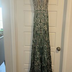 Camille Sequin Prom Dress