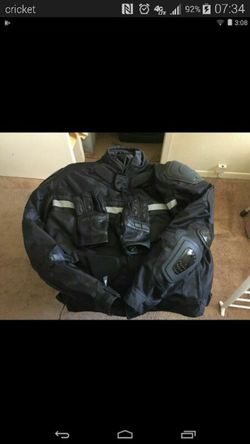 MOTORCYCLE JACKET LARGE