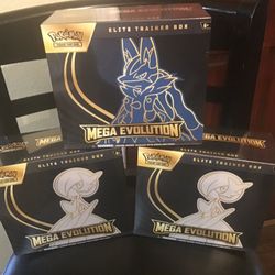 Pokémon Mega Evolution ETBS