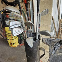 Golf Clubs And Bag