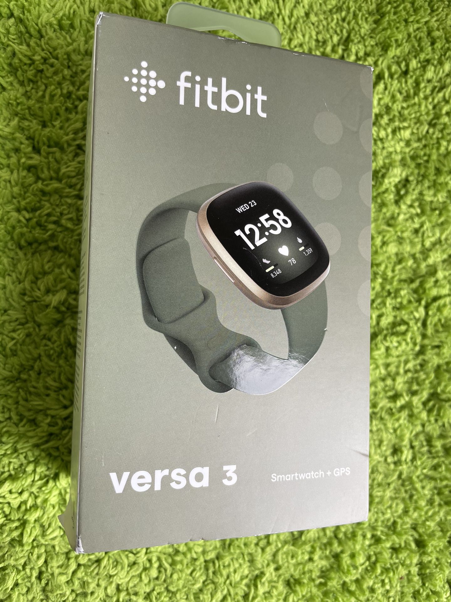 Fitbit Versa Smartwatch Olive Green Kohl's Exclusive Color