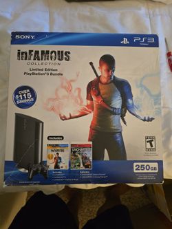 PS3 inFAMOUS Collection Limited Edition Bundle 250GB
