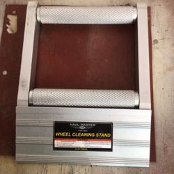 Haul- Master Wheel Cleaning Stand